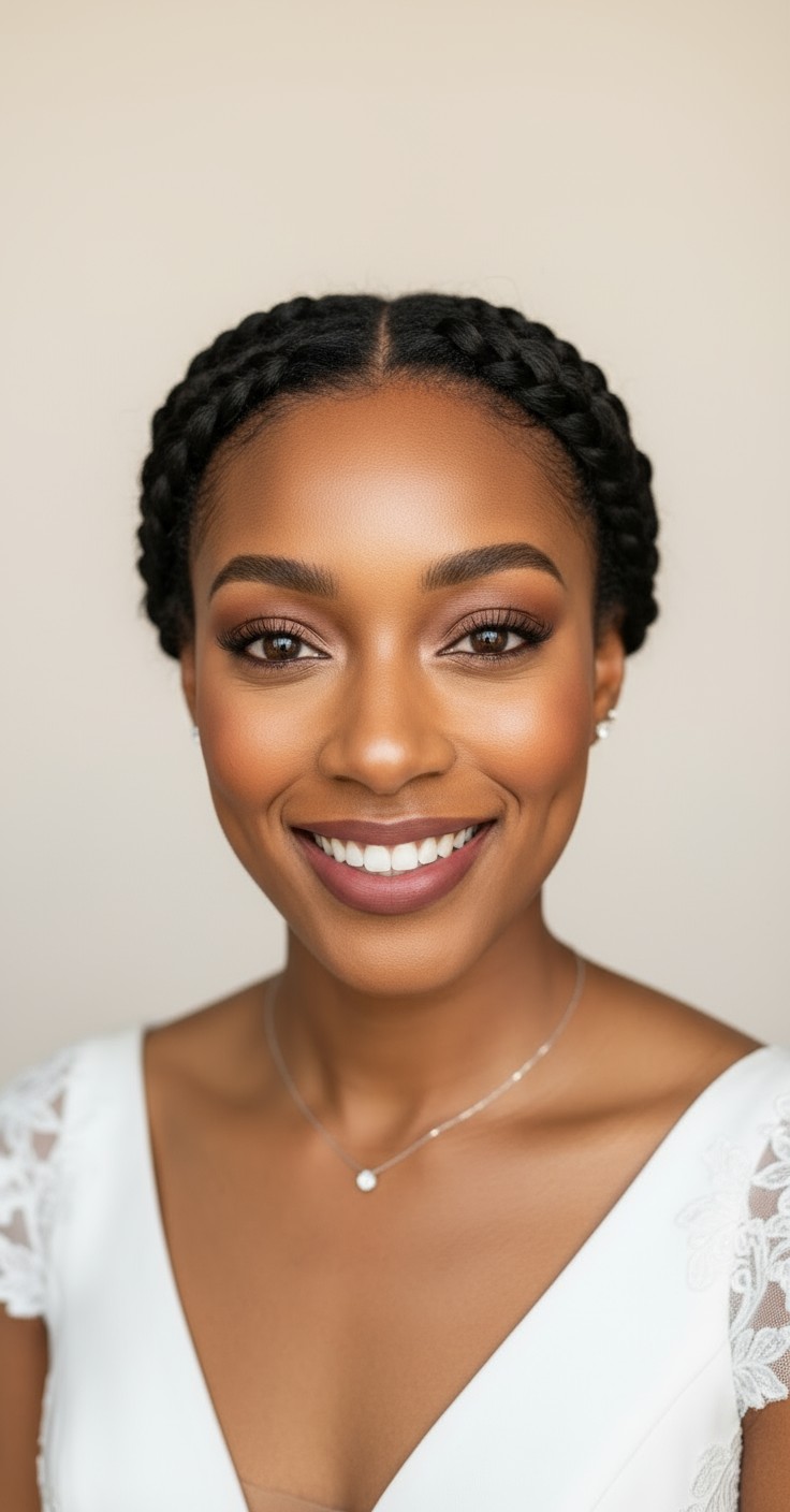 After Messy Braid For Wedding